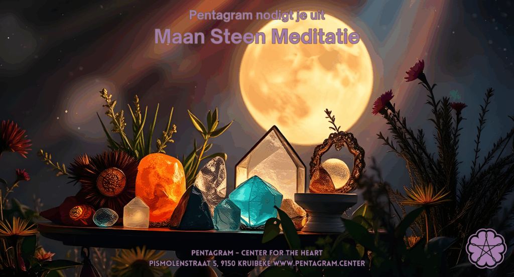 Maan Steen Meditatie